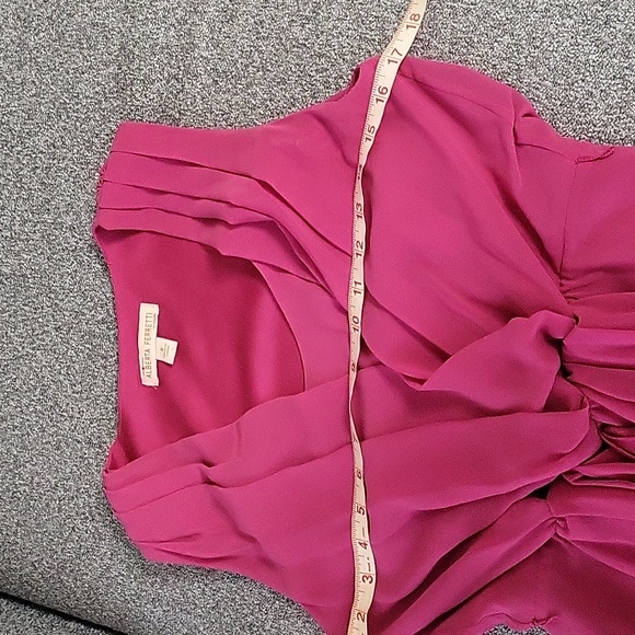 ALBERTA FERRETTI SLEVELESS SHEER DRESS - Picture 12 of 12